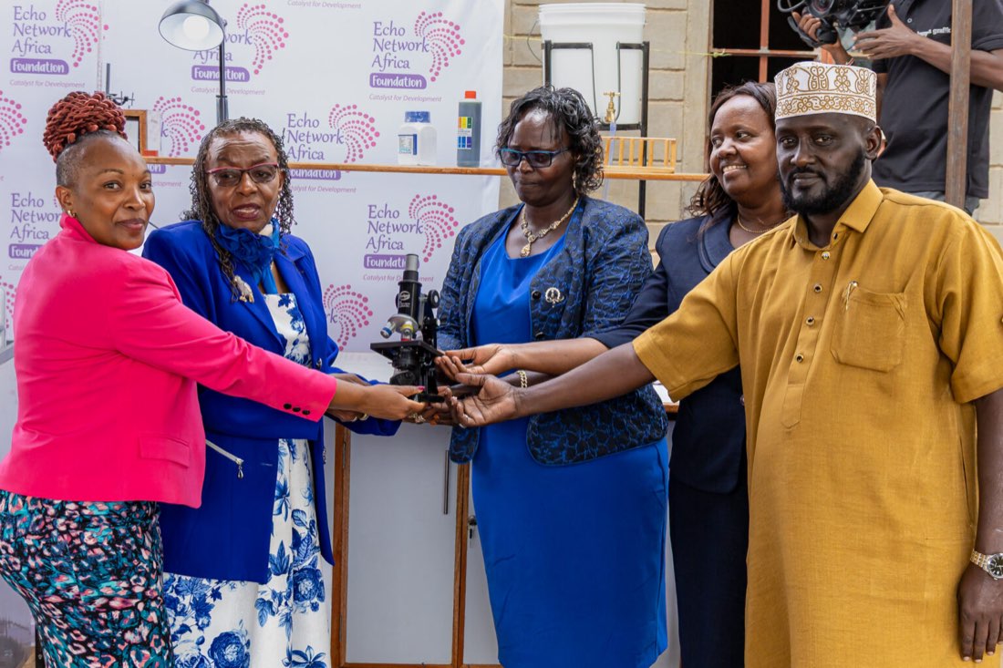 Handover of the 19th Mobile Science Lab at Kavoo Comprehensive School